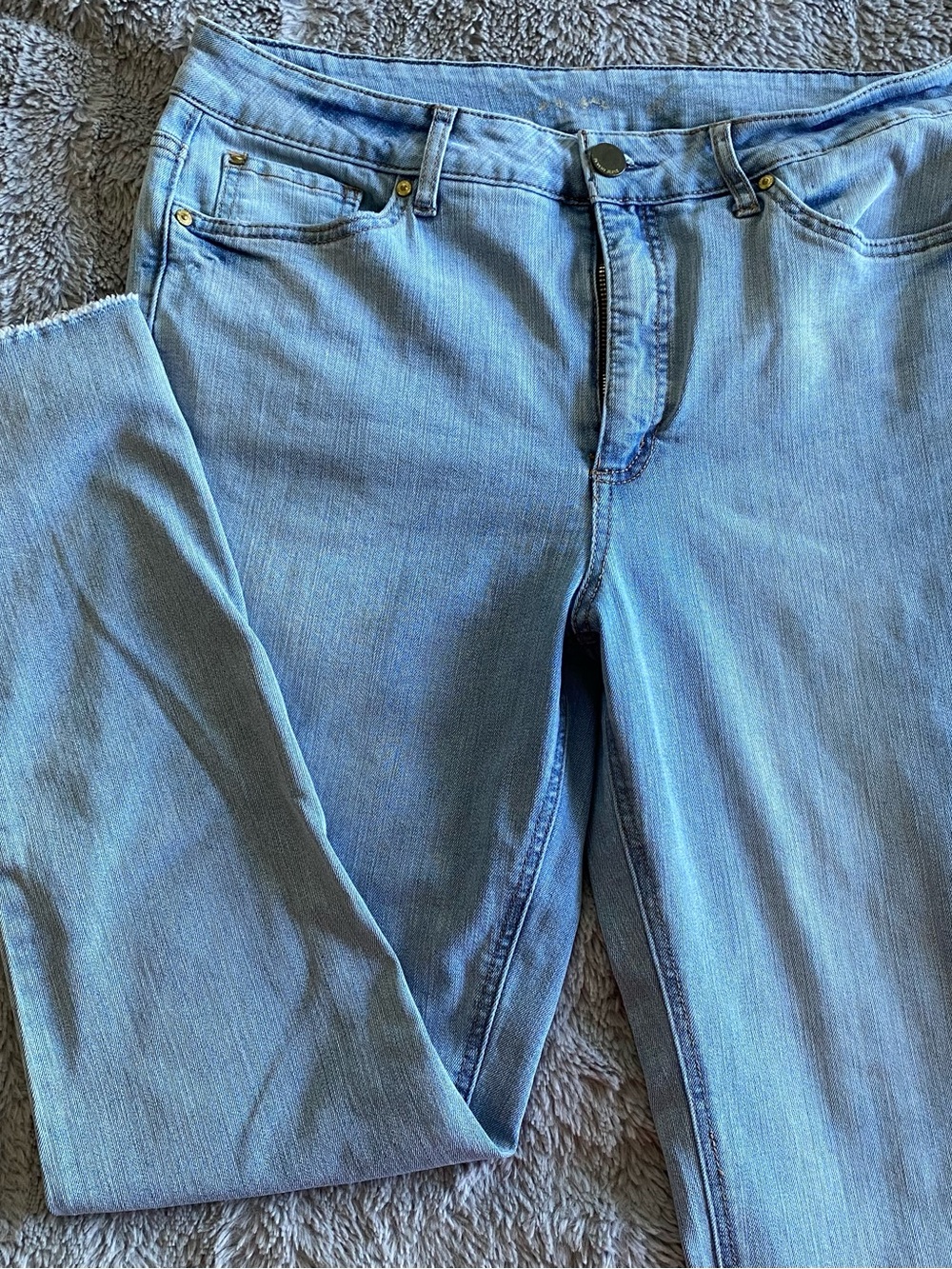 7 For All Mankind Light Blue Skinny Jeans